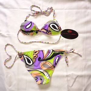 Ninety-Nine Degrees Women Swimwear 2 Piece Bikini.